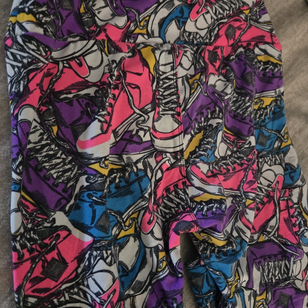 LuLaRoe Multicolor Graphic Leggings